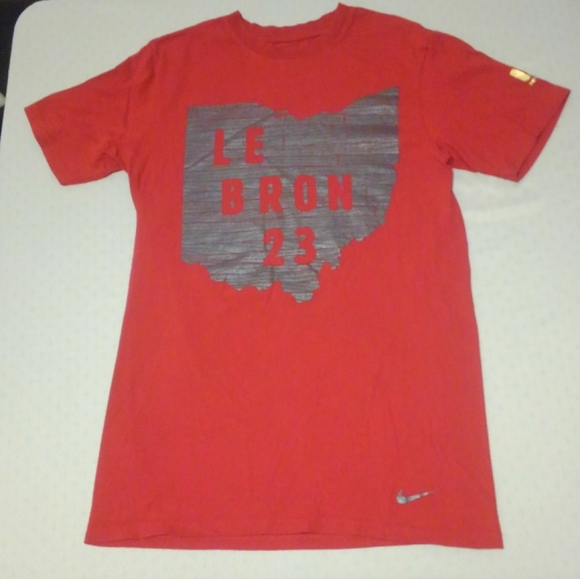 LeBron James Nike King Ohio 23 Shirt Medium Cavs - Picture 7 of 10